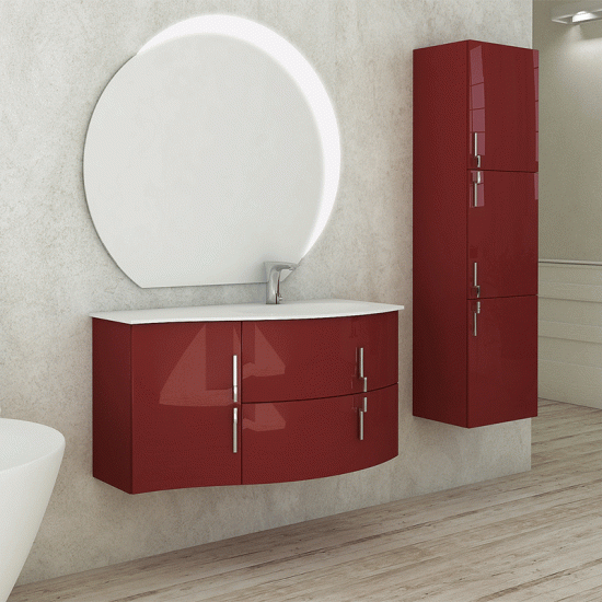 Sting Vanity Unit RH 2 drawers