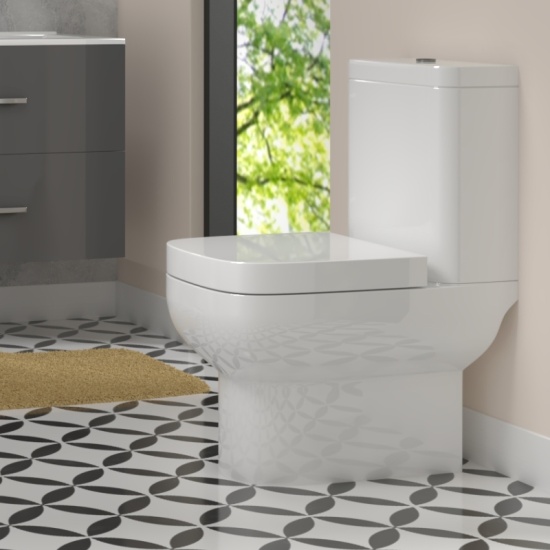 Sonix Grey Shower Suite Wall Hung 800 Vanity Quad Shower Toilet