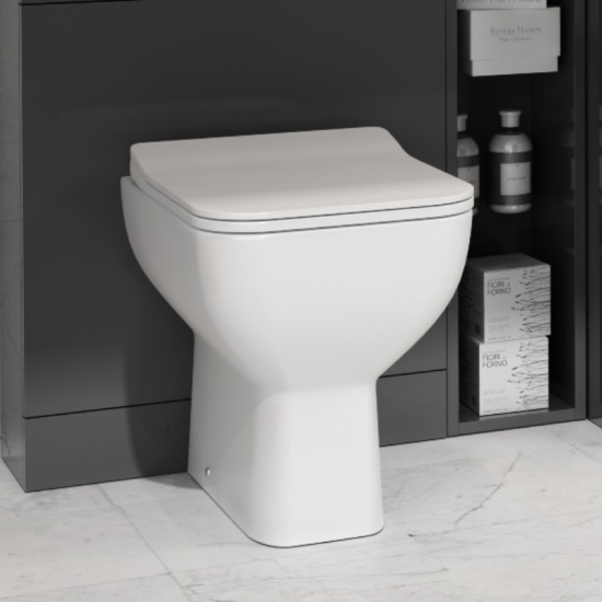Patello Grey Shower Suite 1400 Vanity Storage BTW Toilet Corner Shower