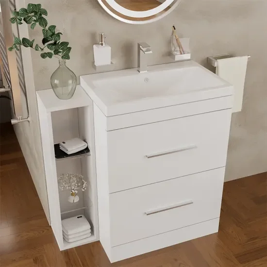 Patello White Shower Suite 1400 Vanity Storage Corner Shower Toilet Unit Pan Patello White Shower Suite 1400 Vanity Storage Corner Shower Toilet Unit Pan