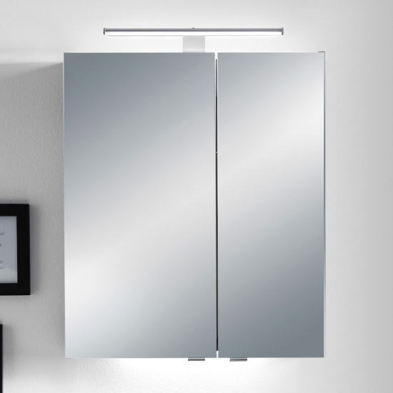Cassca 600 Mirror Cabinet with Top Light Cassca 600 Mirror Cabinet with Top Light