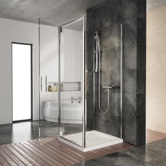 three sided shower enclosures chrome shower enclosure