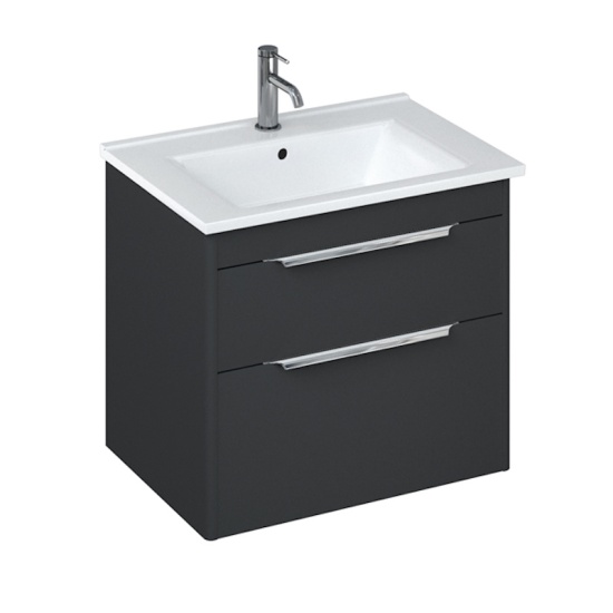 Britton Shoreditch Wall Hung 650 Vanity Unit 2 Drawers