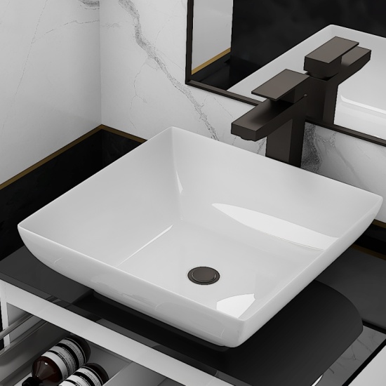 SMALL WHITE WALL HUNG VANITY UNIT WITH COUNTER TOP BASIN FROM JIVANA WITH GOLD OR CHROME HANDLES AND OPTIONAL TAP AND WASTE SMALL, WHITE, WALL HUNG, VANITY UNIT, COUNTER TOP BASIN, GOLD HANDLES