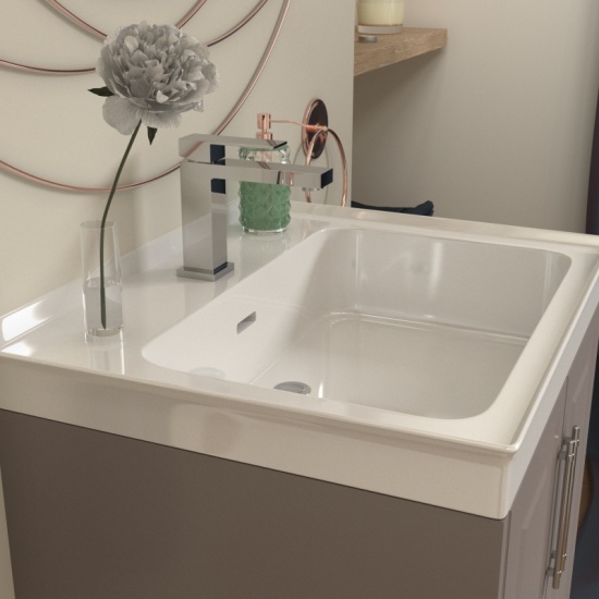 Chester Traditional Bathroom Suite: Cashmere 600 Vanity Unit, Close-coupled Toilet, 1700 Freestanding Bath Extra Product Image For Chester Traditional Bathroom Suite Cashmere 4