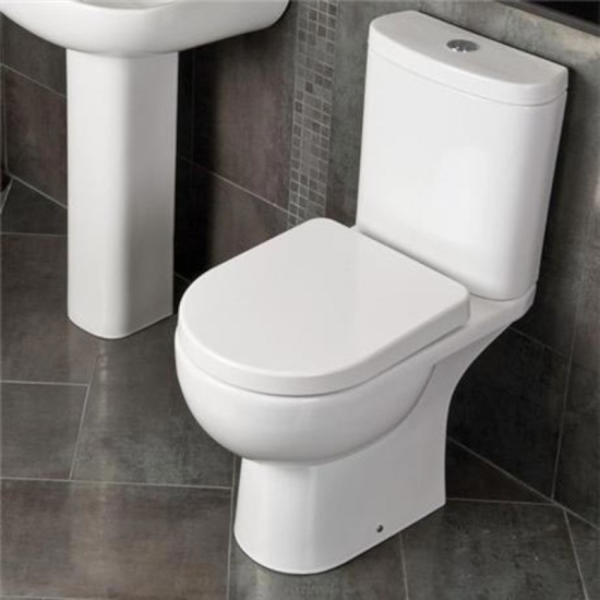 Tonik Close Coupled Toilet Open