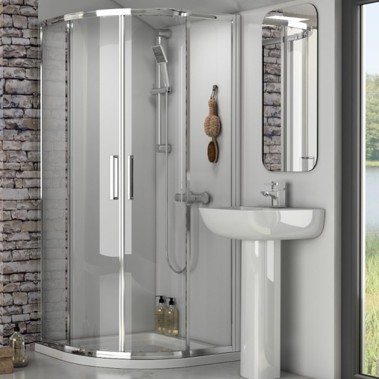 Radiant Deluxe Quadrant Shower Enclosure 800mm