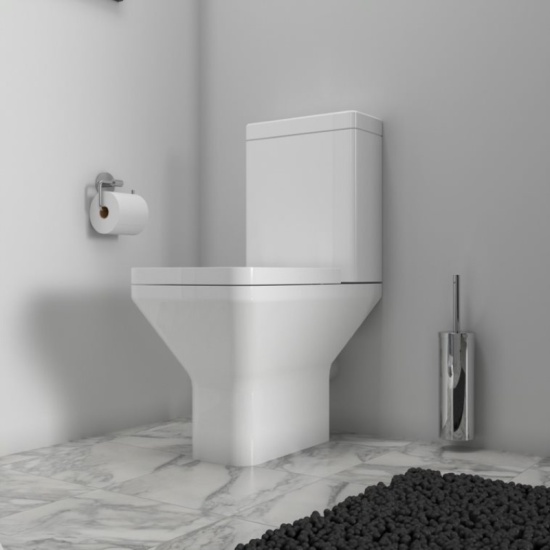 Ashford 600 Grey Bathroom Suite Basin Unit Shower Toilet
