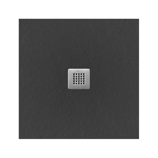 GIORGIO SQUARE SHOWER TRAY 800 BLACK SLATE