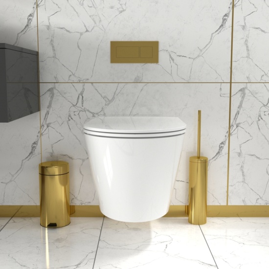 Jivana Straight Bath Suite: 1200 Grey Vanity, Wall Hung Toilet, 1700 Bath Jivana Suite Straight 1700 Bath 1200 Grey Vanity Wall Hung Toilet