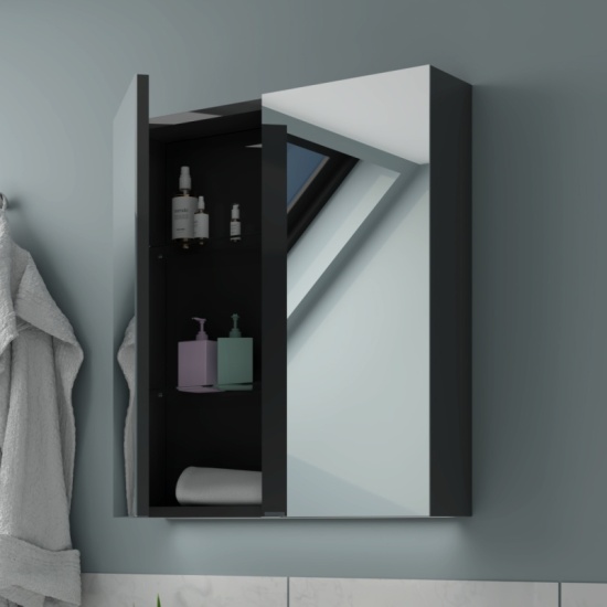 Jivana Straight Bath Suite with 600 Grey Vanity & Toilet Jivana Suite Straight Bath 600 Grey Basin Unit Back to wall Toilet