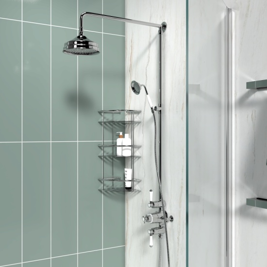 Wye Traditional Shower Rail Kit