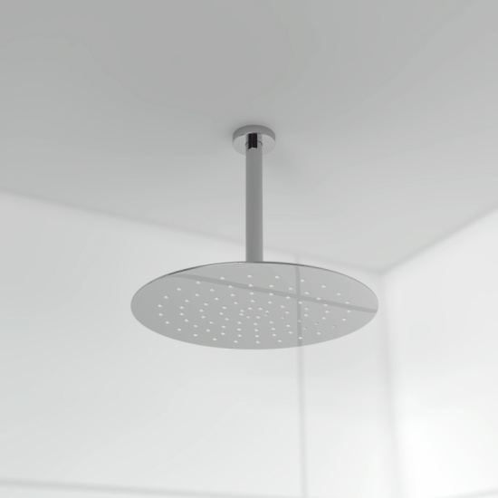 Tweed 2 Outlet Ceiling Shower Set Head Handset Slider Tweed 2 Outlet Ceiling Shower Set Head Handset Slider