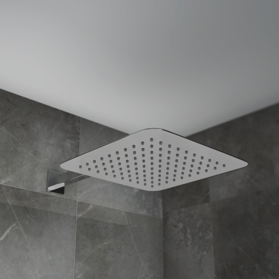 Ribble 3 Outlet Shower Set with Shower Head (Wall Mounted), Handset, Bath Filler or Body Jets Product Image for Ribble 3 Outlet Shower Set with Shower Head (Wall Mounted), Handset, Bath Filler or Body Jets