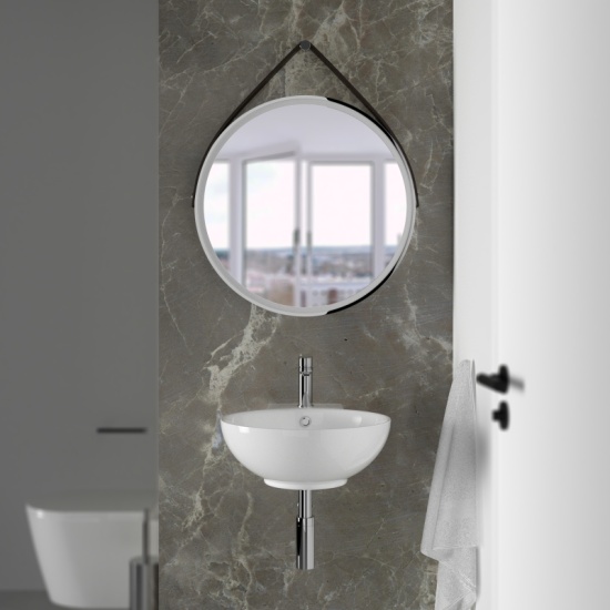 Tesla Wall Hung Basin and Toilet Set with Chrome Tap Product Image for Tesla Wall Hung Basin and Toilet Set with Chrome Tap