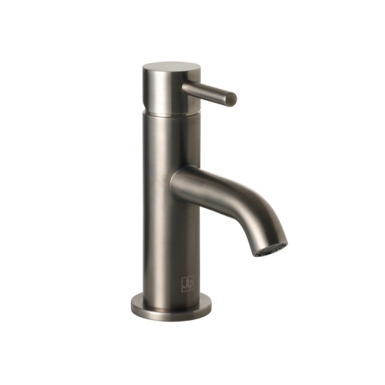 JTP Vos Brushed Black Mini Basin Mixer Tap
