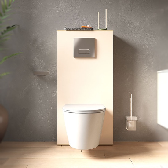 Alani Sand Back To Wall Toilet Unit