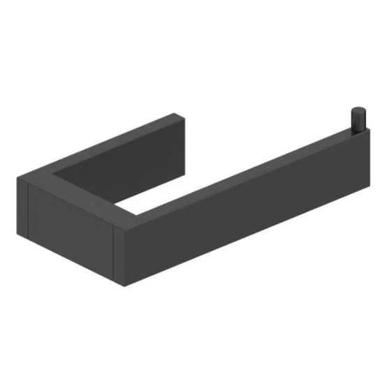 Glade Black Toilet Roll Wall Holder