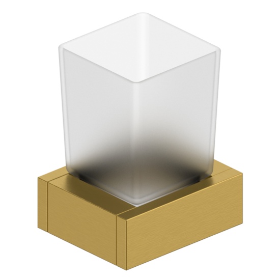 BC Gold Square Tumbler Holder