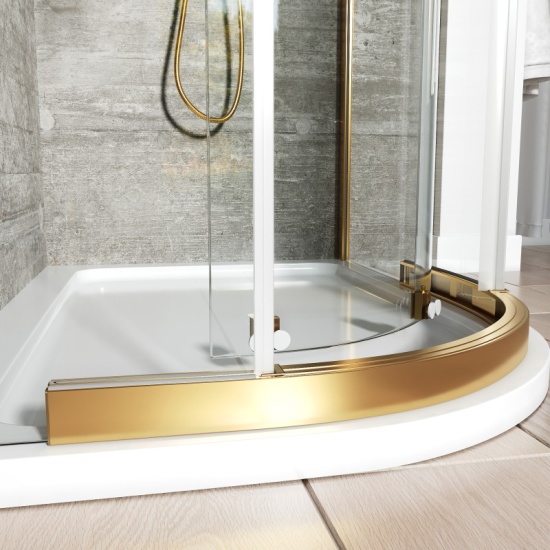 Odessa Gold Offset Quadrant Shower Enclosure 1200 800 Odessa Gold Offset Quadrant Shower Enclosure 1200 800