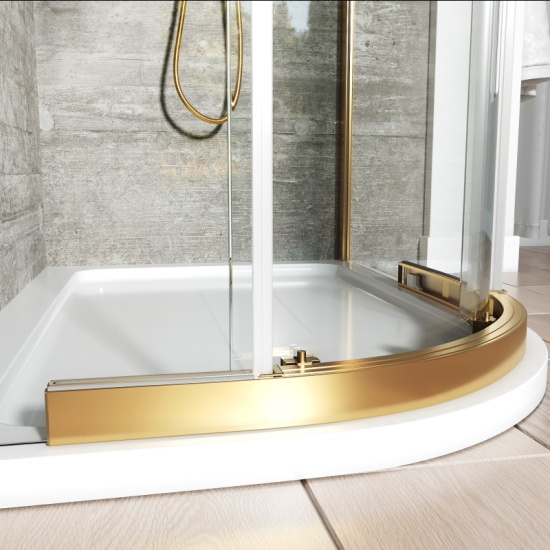 Odessa Gold Offset Quadrant Shower Enclosure 1200 800 Odessa Gold Offset Quadrant Shower Enclosure 1200 800