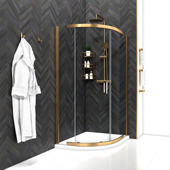 Odessa Gold 800 Quadrant Shower Enclosure Odessa Gold 800 Quadrant Shower Enclosure