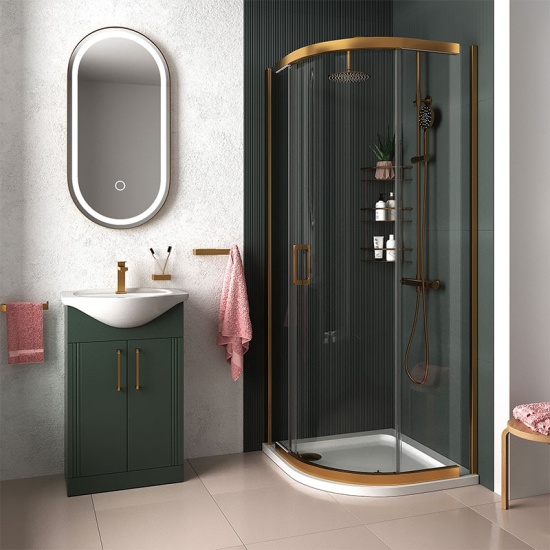 Odessa Gold 800 Quadrant Shower Enclosure Odessa Gold 800 Quadrant Shower Enclosure