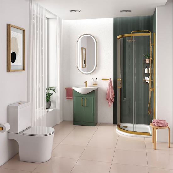Odessa Gold 800 Quadrant Shower Enclosure Odessa Gold 800 Quadrant Shower Enclosure