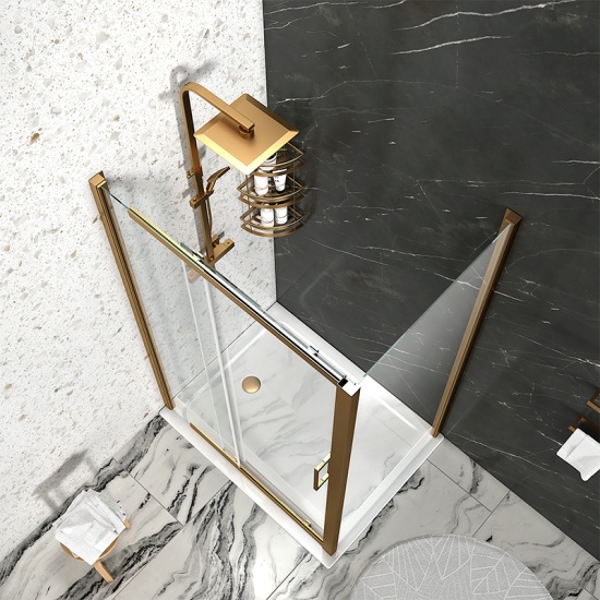 Odessa Gold 1200 Sliding Shower Door Odessa Gold 1200 Sliding Shower Door
