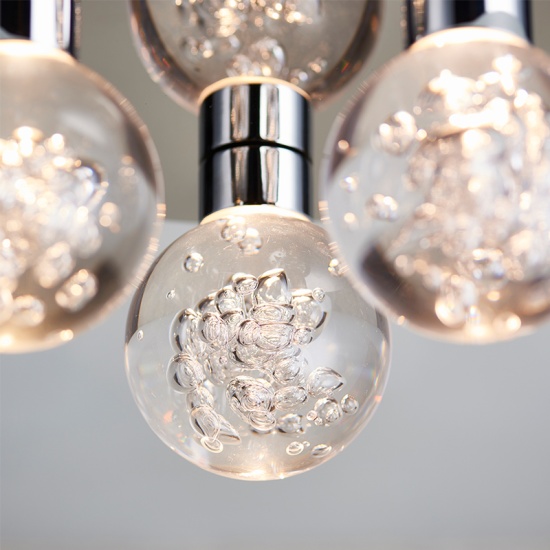 Decorative Flush Ceiling Light: 3 Bulb Decorative Flush Ceiling Light: 3 Bulb