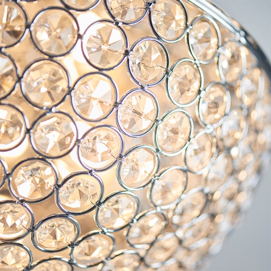 Decorative Flush Ceiling Light: 3 Bulb Decorative Flush Ceiling Light: 3 Bulb