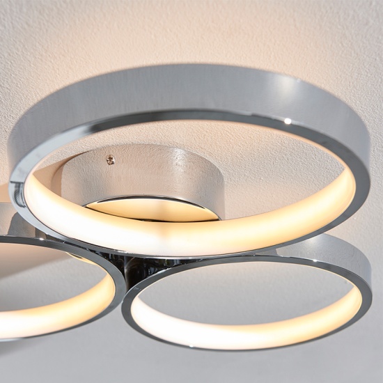Multi arm lamp Semi flush Light: 3 Bulb Multi arm lamp Semi flush Light: 3 Bulb