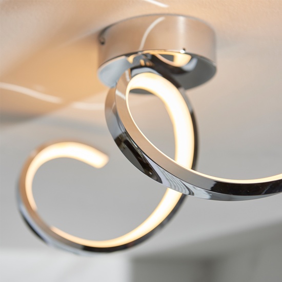 Watson Multi Arm Lamp Semi Flush LED Light 1 Bulb