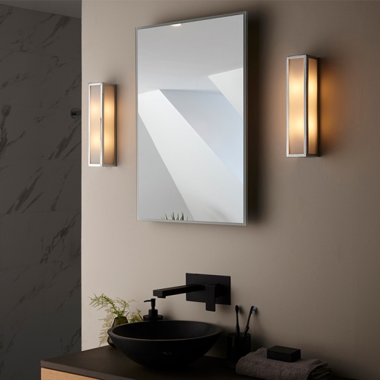 Milnor Glass Wall Light 2 Bulb