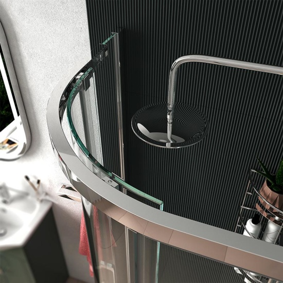 Celeste Green 550 Chrome Shower Suite Celeste Green 550 Chrome Shower Suite