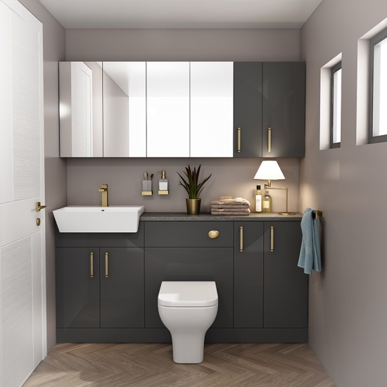 oliver gold 1700 fitted furniture with mirror cabinets oliver gold 1700 fitted furniture with mirror cabinets