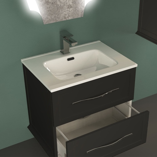 baden haus tiffany 600 graphite vanity unit