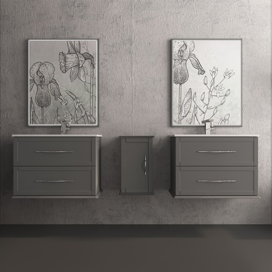 baden haus tiffany 740 cloud grey vanity unit