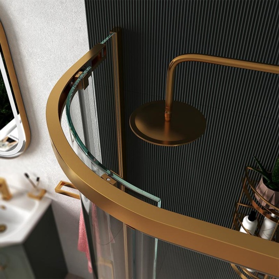 Celeste Green 550 Gold Shower Suite Celeste Green 550 Gold Shower Suite