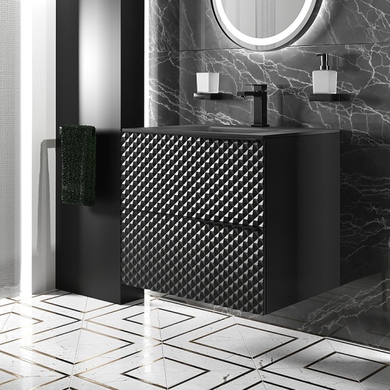elvia 600 black vanity unit black basin black handles elvia 600 black vanity unit black basin black handles