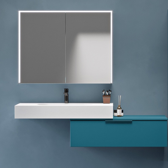 premium 900 wall hung sink with optional petrol blue wall drawer unit premium 900 wall hung sink with optional petrol blue wall drawer unit