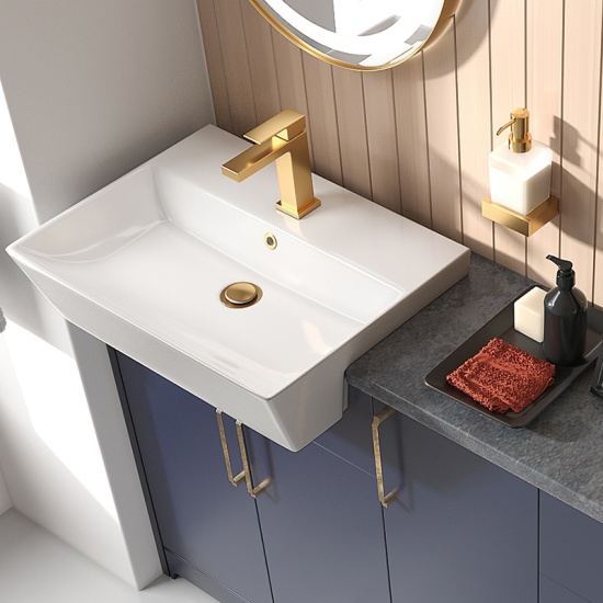 oliver 1500 navy blue combination vanity and toilet set gold oliver 1500 navy blue combination vanity and toilet set gold