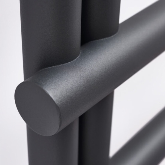 kadin carbon anthracite designer towel radiator