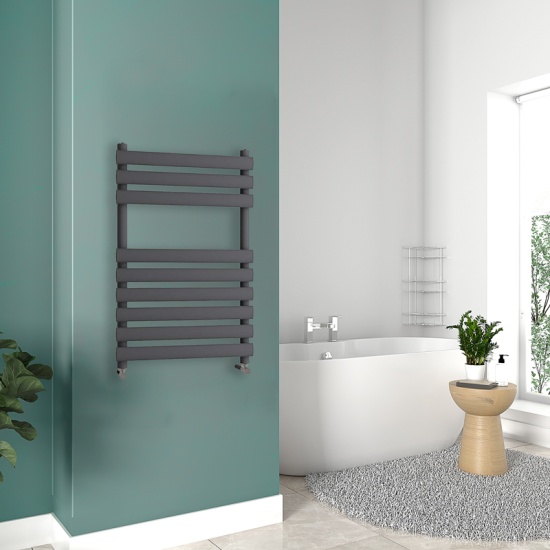 sultan carbon anthracite designer towel radiator