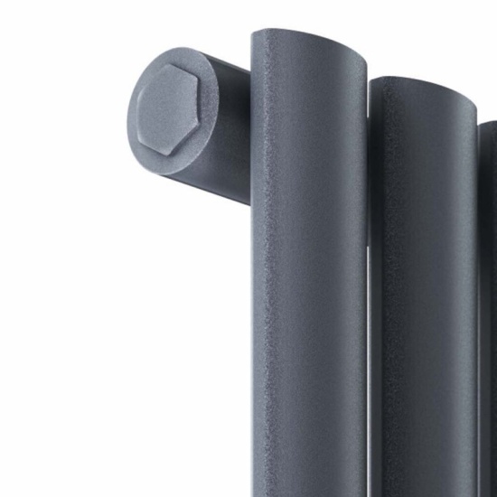 miralay horizontal single anthracite designer radiator
