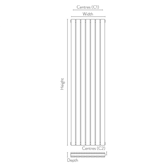 padish vertical double white designer radiator padish vertical double white designer radiator