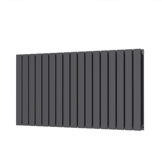 padish horizontal double anthracite designer radiator