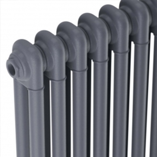 effendi 2 column horizontal anthracite designer radiator