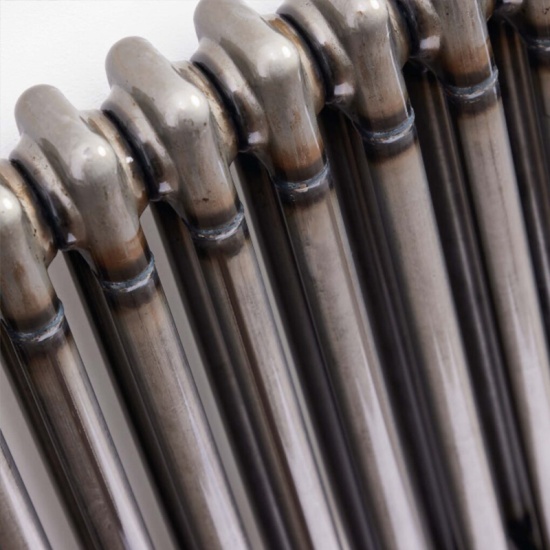 effendi 2 column vertical raw metal designer radiator