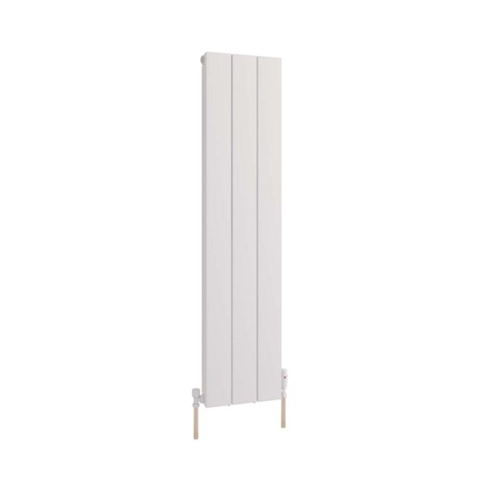 barkah white aluminium vertical radiator